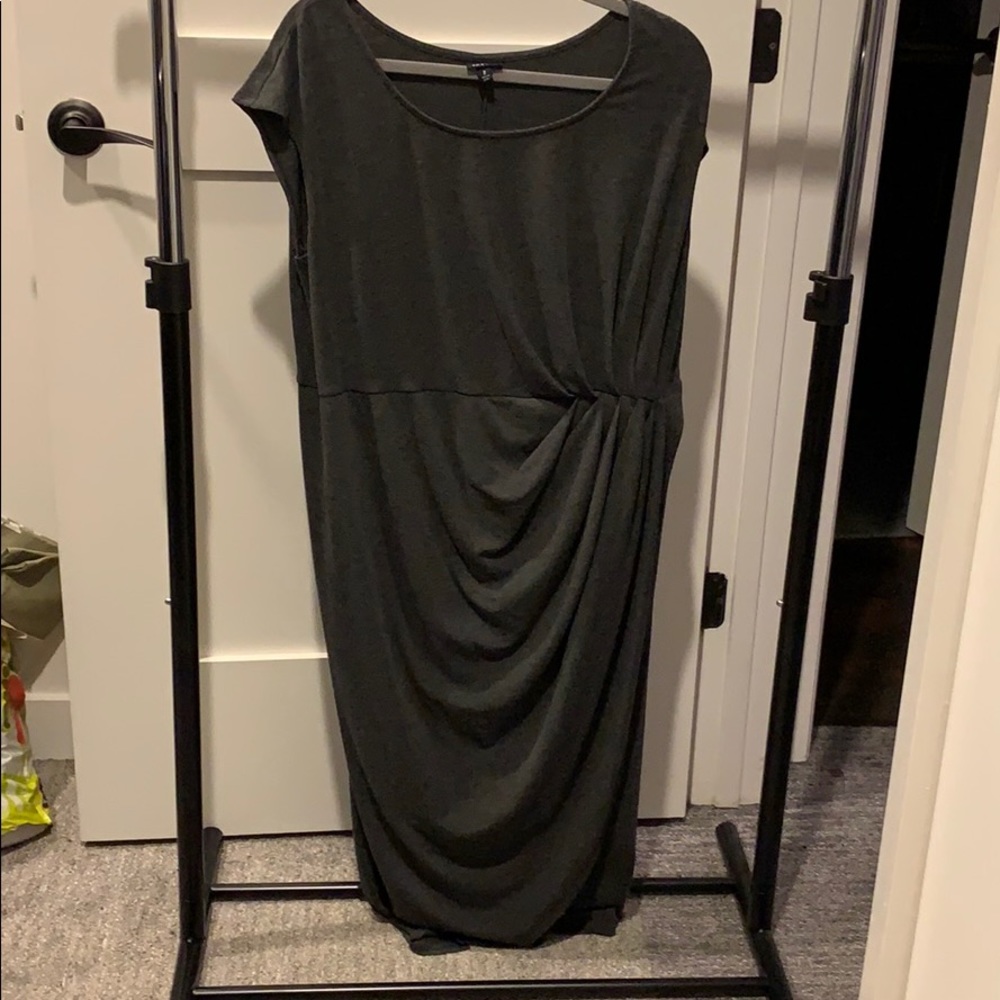 Wrap style dress with side Cinching